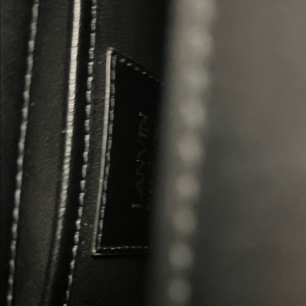 Lanvin Black Pencil Cat Bag- Medium - Picture 11 of 12